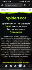 SpiderFoot