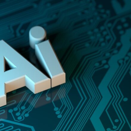 the letter a is placed on top of a circuit board